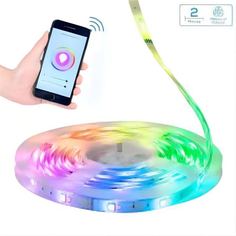リモコン 5050 RGB LED ストライプ 柔軟 30LED RGB DC 12V CE RoHS 家用