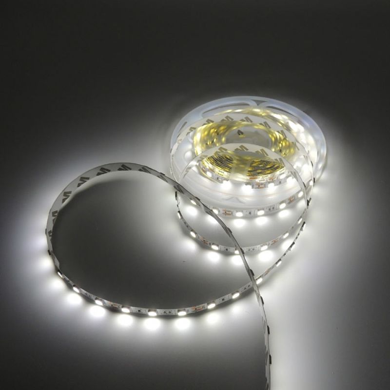 5m/roll SMD2835 柔軟なLEDストライプ 120LED 直接工場 良質 8mm PCB IP20 室内装飾