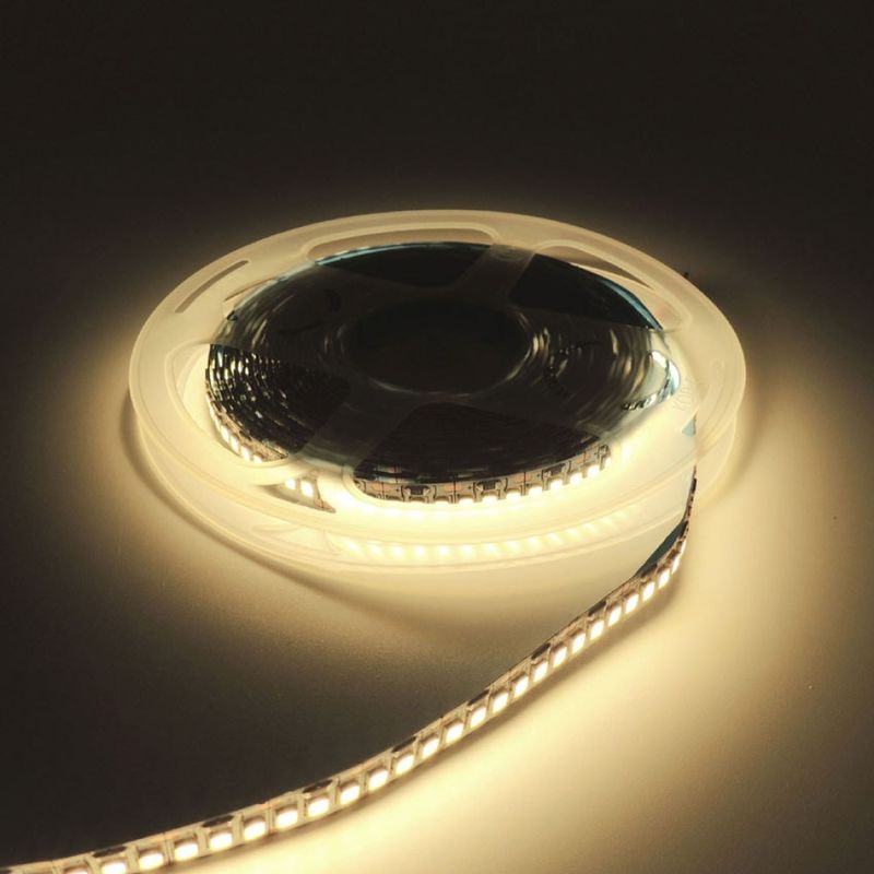 防水白色PCB 2835 LEDストライプ 120LED 発光色 3000K/4000K/6000K 5m/ロール 120° ビームアングル