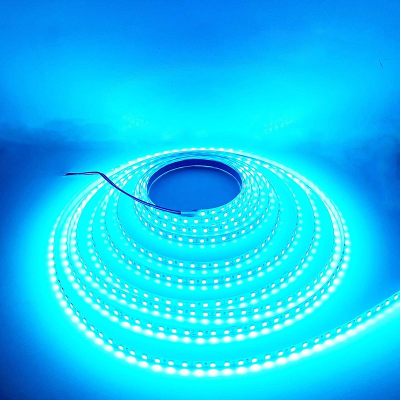 12V 240LEDS SMD 2835 LEDストライプライト 1200LEDs 16.4Ft 防水色 赤緑青 オレンジ