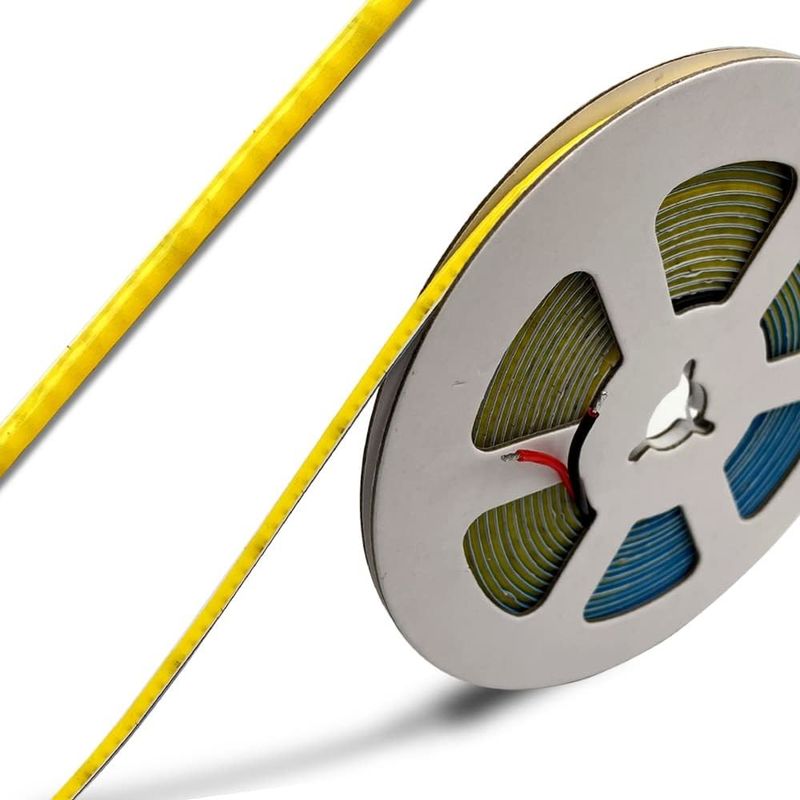 3MM 幅 超狭い COB LED ストライプ 400Leds/m 氷青 5m 長寿命 カスタム照明