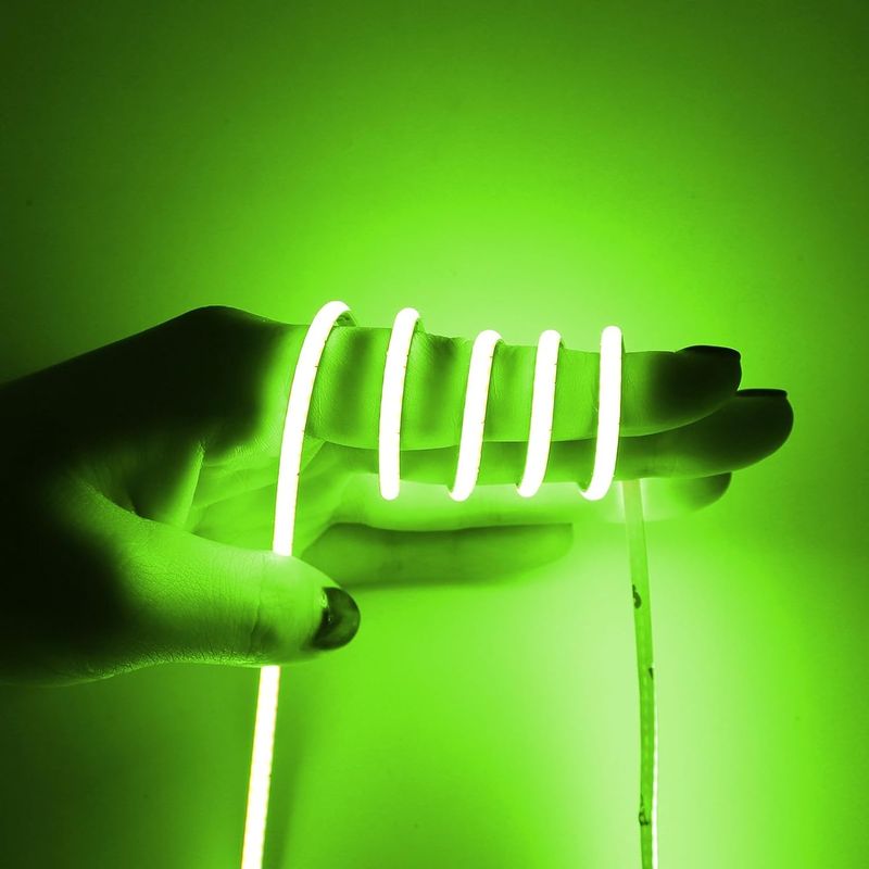 3MM 幅 超狭い COB LED ストライプ 400Leds/m 氷青 5m 長寿命 カスタム照明