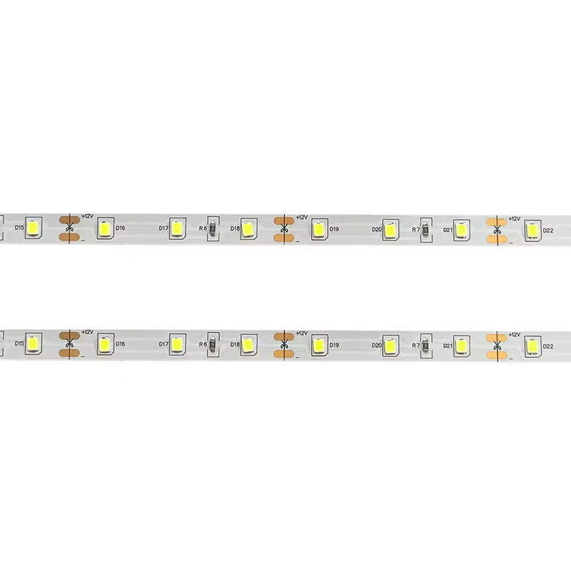 60LED/m 2835 LED ストライプライト 5m/ロール 20-22LM 120° ビームアングル 2700 4000k 6000K 室内照明ソリューション