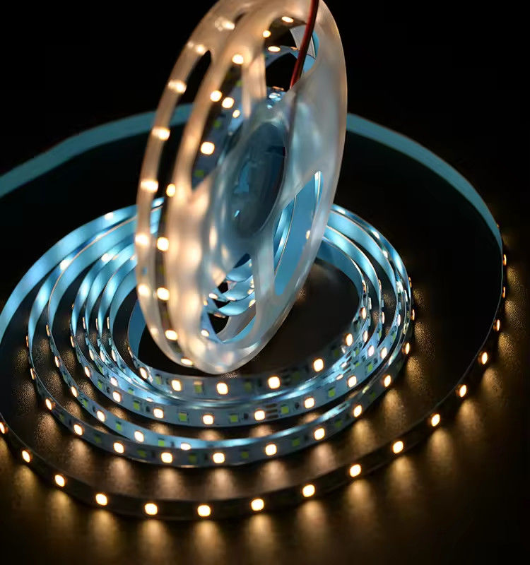工場販売 二色 CCT LED ストライプライト 24v 色温 調節可能 120led 12v 光 2835 LED ストライプ 装飾
