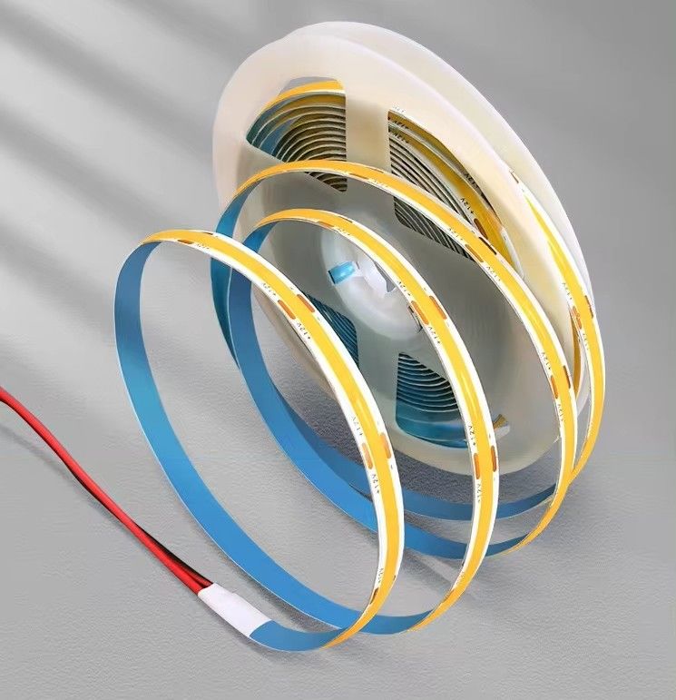 暗調可能なIP20 320LEDS 90Ra COB LEDストライプ 10W/M 室内照明用
