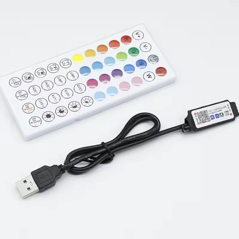 スマート LED 5V 44ekys RGB LED ストライプコントローラー wifi tuya APP USB ブルートゥース ディマー ルチェ・ストリシア LED ストライプコントローラー