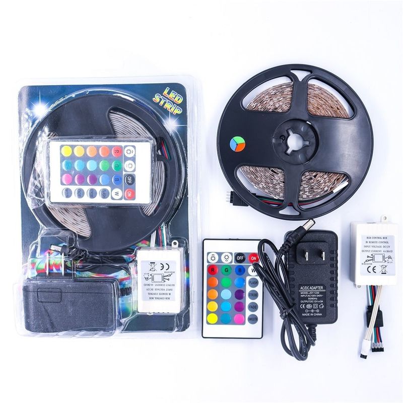 調度調整可能なSMD 柔軟なRGB LED ストライプ 60leds/m DC12V インプット