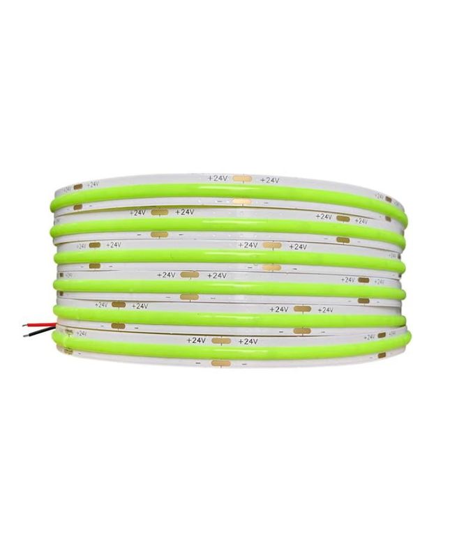 CE ROHS証明書 COB ストライプライト 赤緑青ピンク 高密度 480 ストライプライト 柔軟なボード 24V 12V