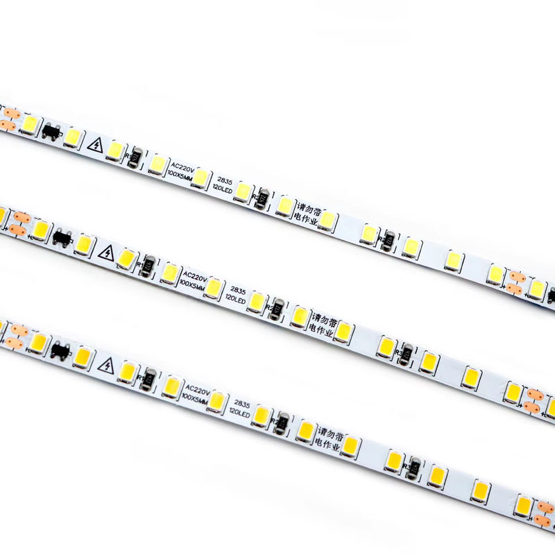 IP20 SMD2835 240LEDS 2列 110V 暗調可能なLEDストライプライト 南米の部屋用