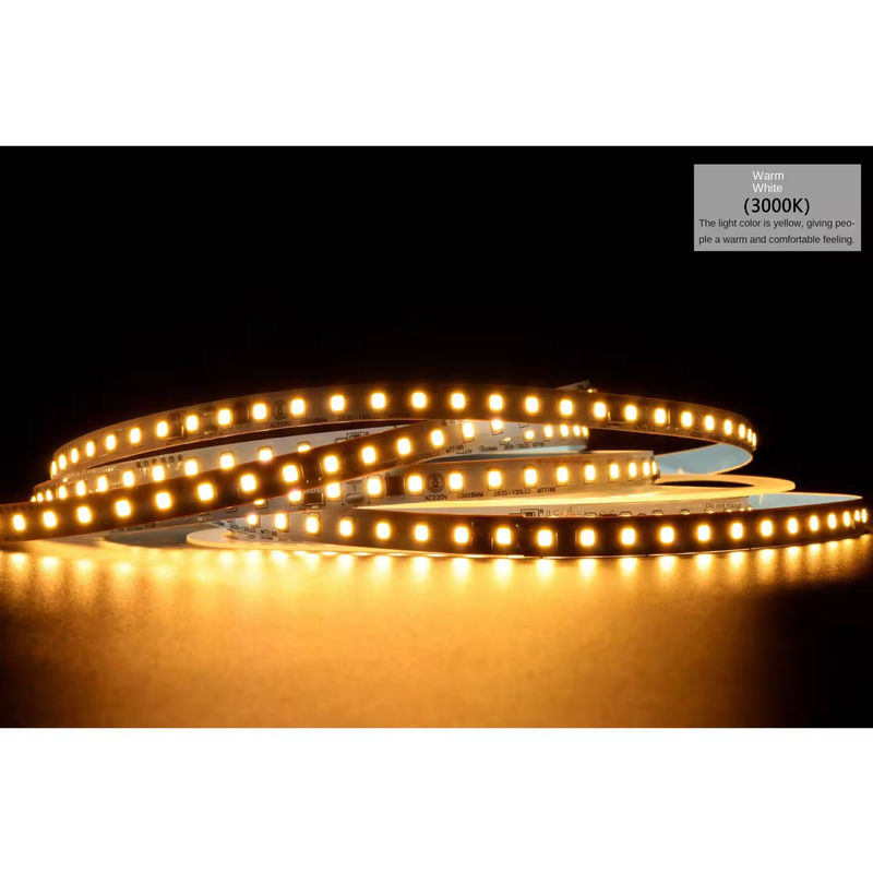 2835 120Leds 8W/M CRI80 柔軟なLEDストライプ 5M/10M 長さ家庭用クリスマス装飾用