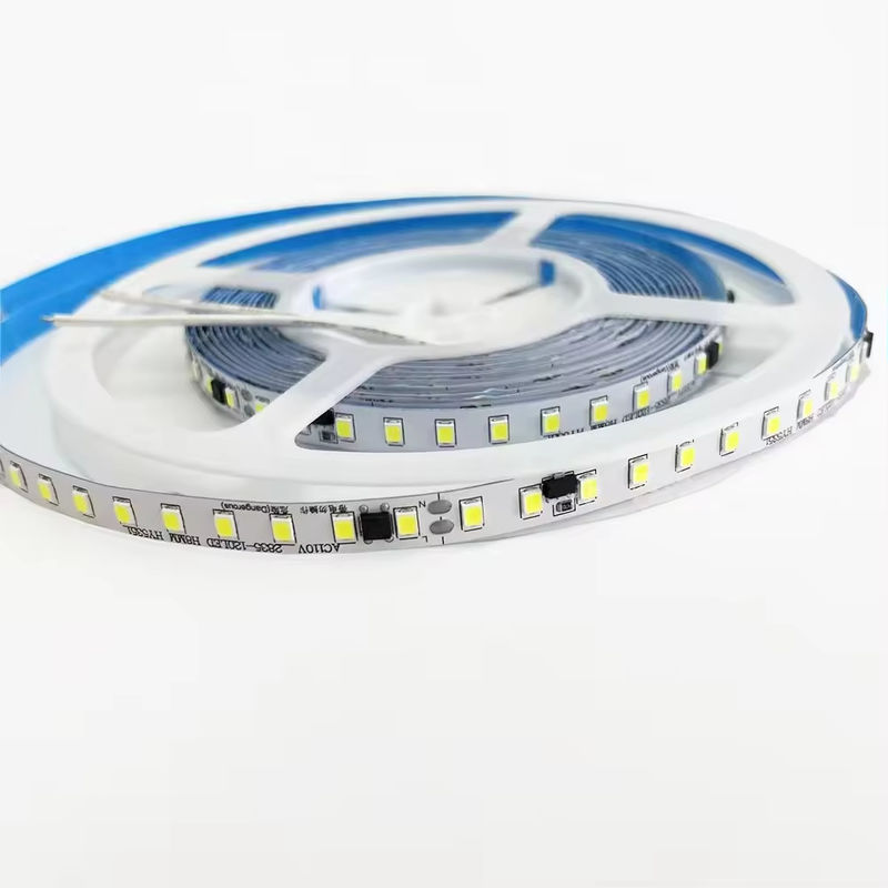 切断可能 110V 10cm IP65 120 LED 2835 LED ストライプテープランプ 防水 IP20 柔軟な LED ストライプ
