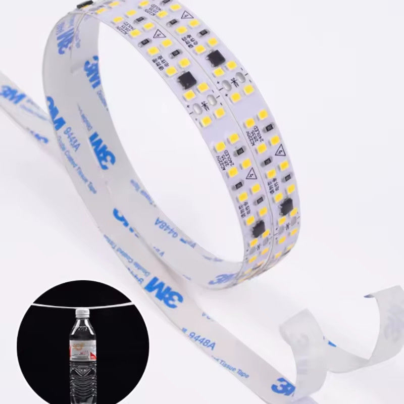 フリードライバー Ip44 220V 110V 2835 240led 10cmカットバックスティック 127V防水10cmカット柔軟な LEDストリップ