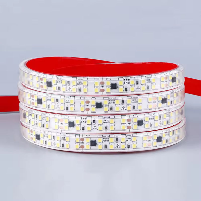 フリードライバー Ip44 220V 110V 2835 240led 10cmカットバックスティック 127V防水10cmカット柔軟な LEDストリップ