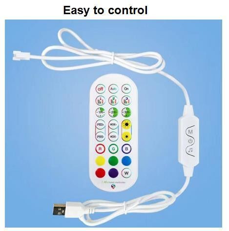現代的な装飾用室内照明 LED 床ランプ RGB IC スマートコーナー 雰囲気光
