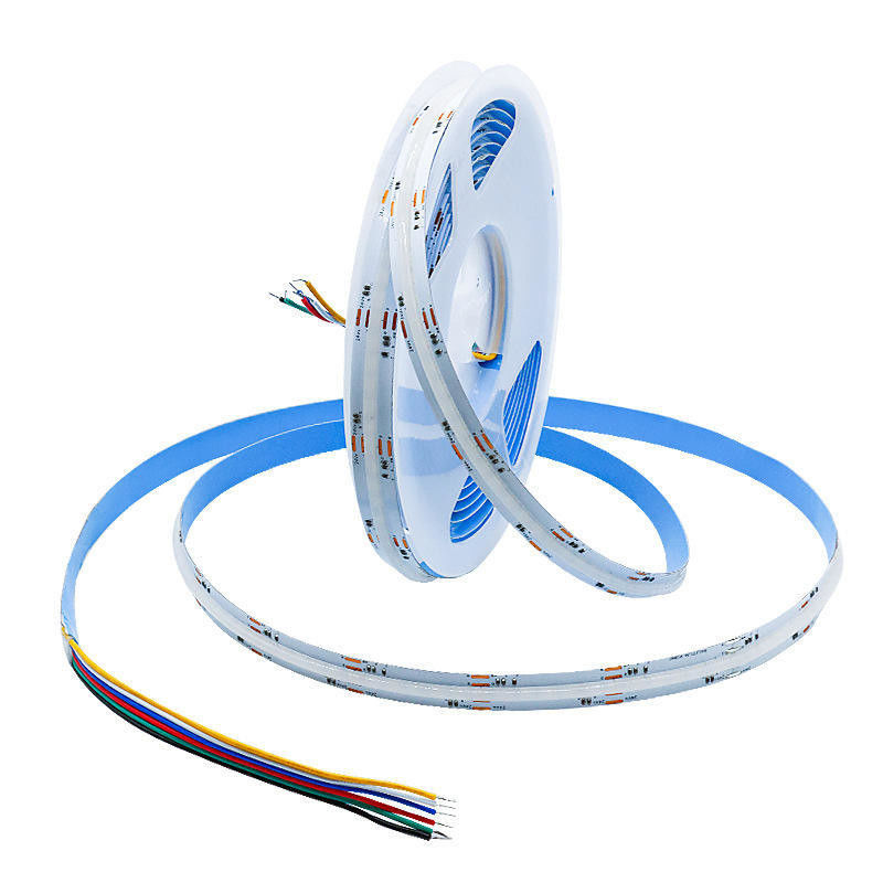 LEDテープ 5m/ロット Smd 320 384 840LEDs/m 防水 柔軟なコブ LEDストライプ Dc 24v Ra90 RGBCCT 3000k 4000k 6000k