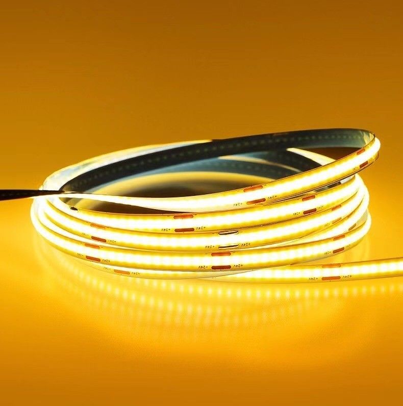 12v 24v 480 led Ce Rohs 3 柔らかいライト コブ LED ストライプ