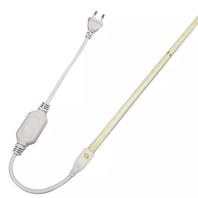 220v 280LEDs/m ホワイト/温かいホワイト/中性ホワイト COB LED ストライプ CE RoHS 100m 50m 高電圧