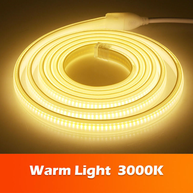 220v 280LEDs/m ホワイト/温かいホワイト/中性ホワイト COB LED ストライプ CE RoHS 100m 50m 高電圧