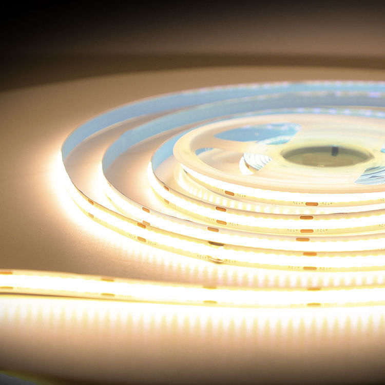 COB LED ストライプ 60000 時間 作業寿命 DC12V/24V CRI90 320LEDs/m 110lm/W