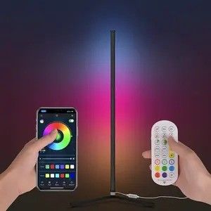寝室 RGB IC ゲームライト リビング 雰囲気 ライト 立 LED コーナー 床ランプ