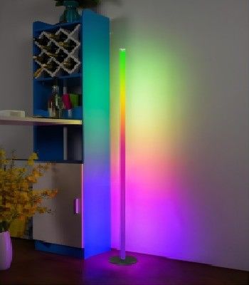 寝室の装飾照明 1.5m リモコン付き LED 変色床ランプ 2