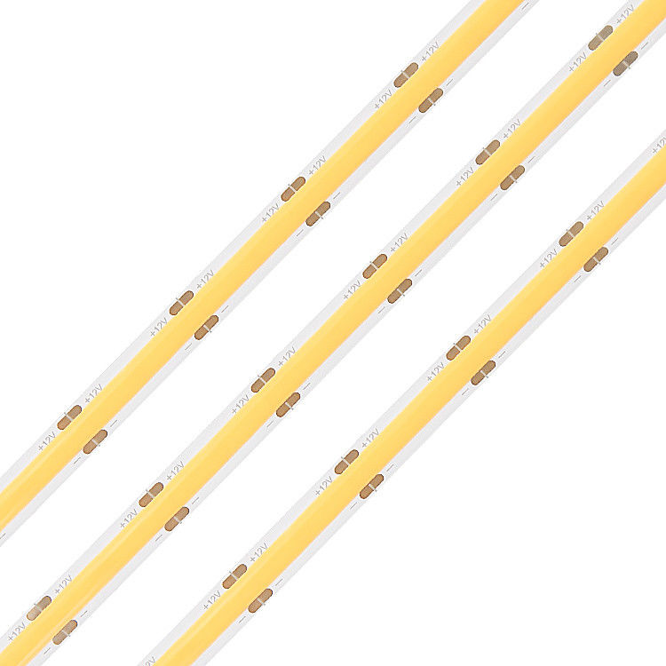 休日の照明プロジェクトのためのカット可能な320LED 8MM 12ボルト柔軟なCOB LEDストライプライト