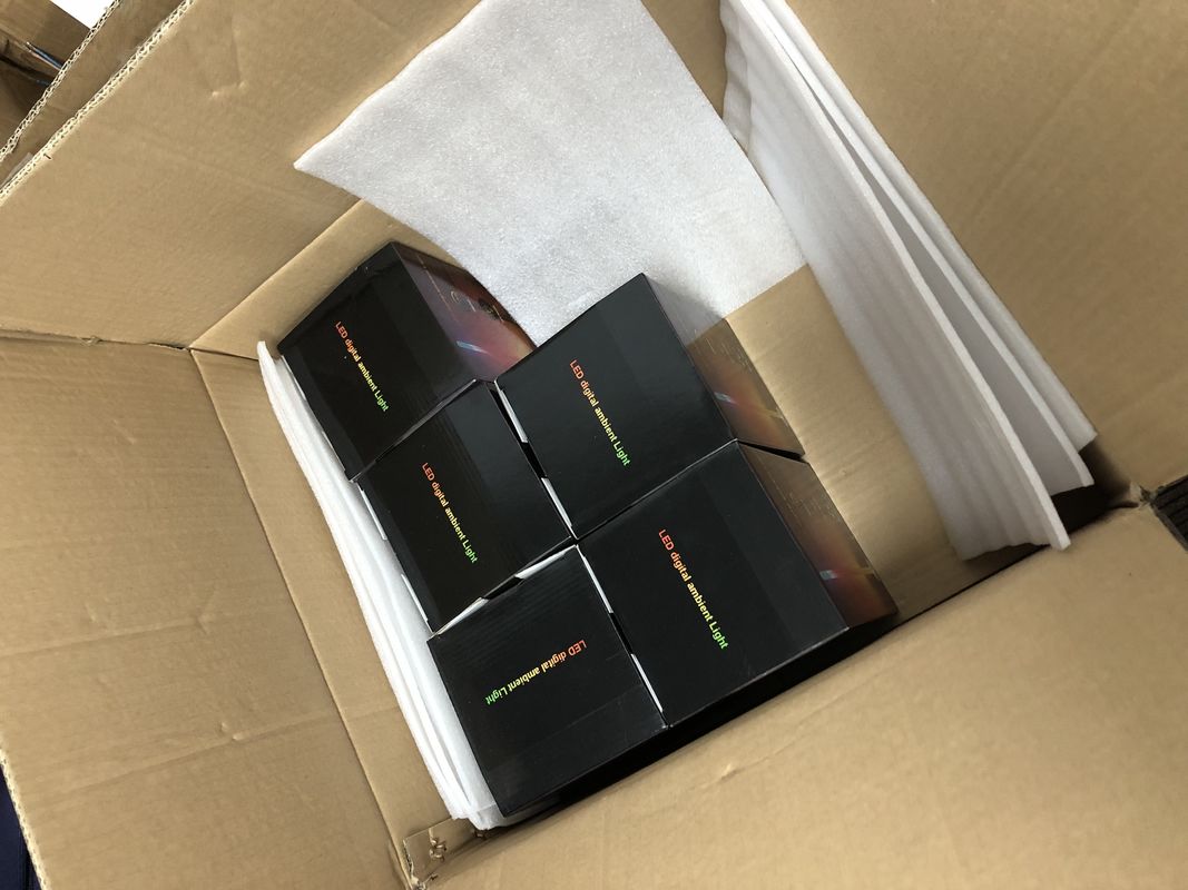 2- RGB IC スマートコーナーライト リモコン制御 トウヤ サポート グーグル アレクサ LEDコーナーフロアランプ リビングルーム