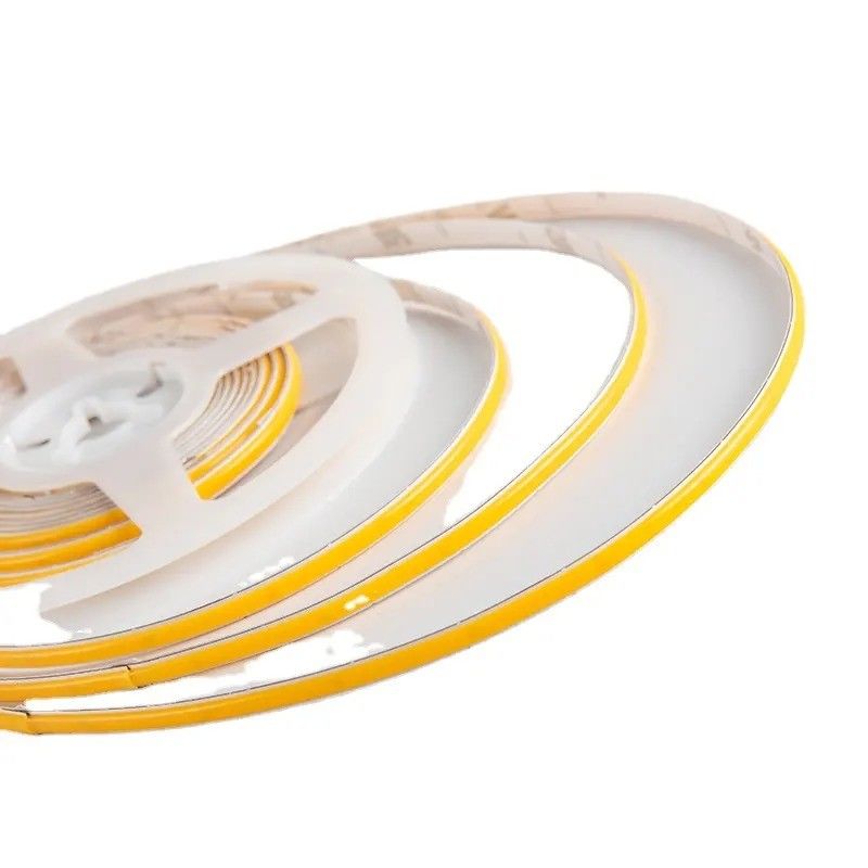 IP20 12V 24V 8W 3000K 4000K 6000K CRI90 8mm 320leds 柔軟なCOB LEDストライプ
