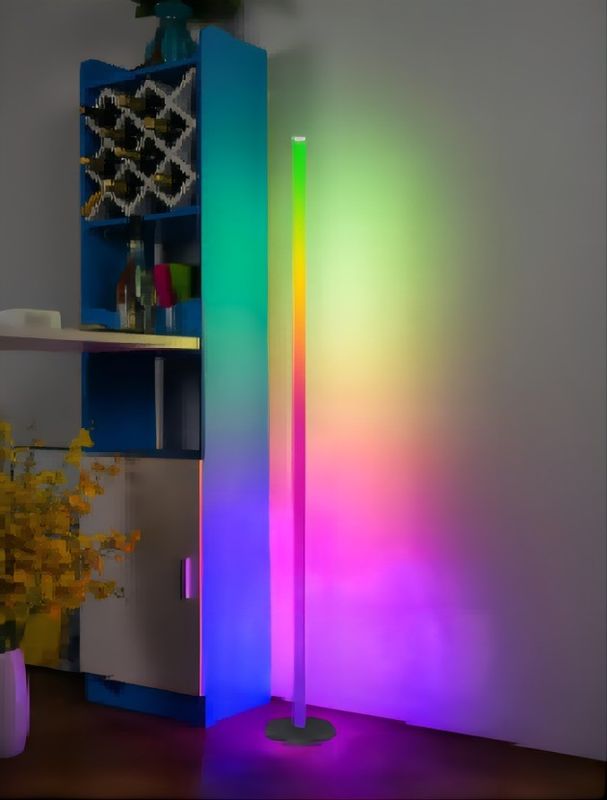 ヨーロッパ アパートメント モダン デザイン 日没 投影 LED 床灯 リビング 室内 装飾