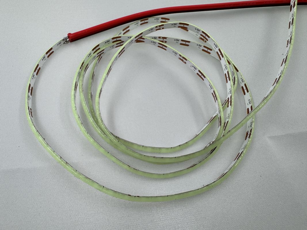 高明るさ 12V 5V COB LED ストライプ 高 CRI と 2700k-6500k 色温
