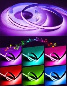 90 Ra CRI COB RGB LED ストライプライト 防水 12V 24V 照明ソリューションサービス