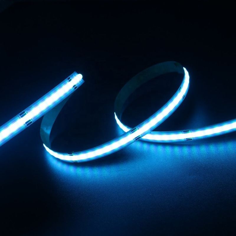 8mm 576leds RGB COB LED ストライプ 12v 24V IP20 スマートストライプ照明のための高密度