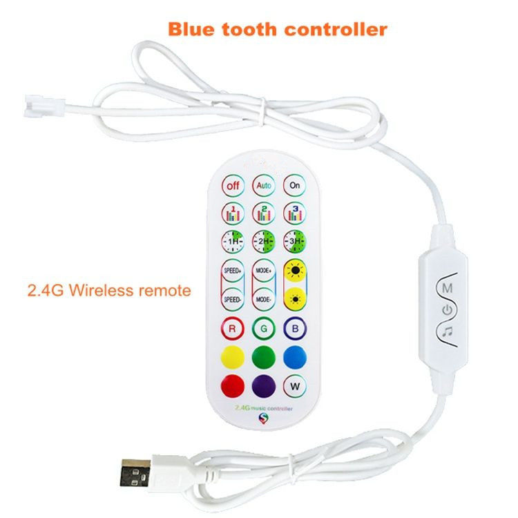 雰囲気 スマート ブルーツepo_Latn LED 床灯 USBポートとディム可能なスタンド床灯