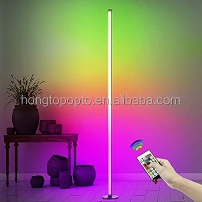 80lm/w 家庭環境 スマートLEDフロアランプ USB RGB 変色器とIRコントローラ
