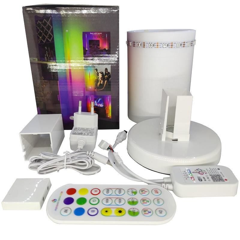 モダンデザイン RGB 多彩 リビング スタンド ライト 床ランプ アダプター USB プラグのみ