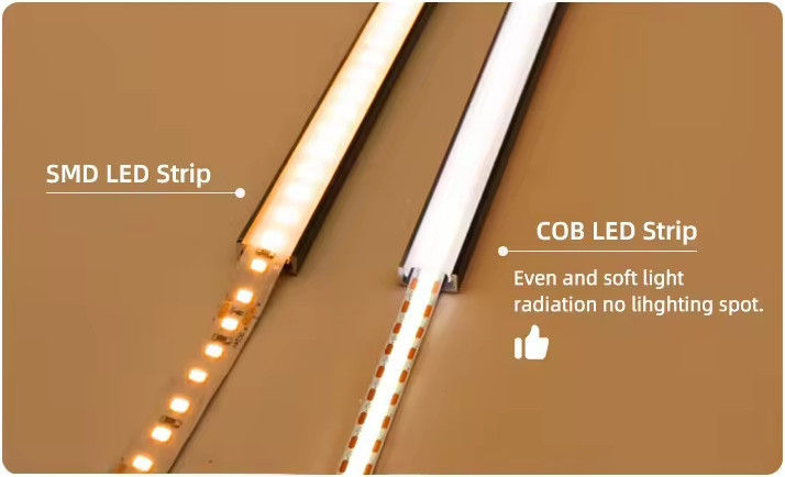 高 CRI Ra 90 COB LED ストライプライト 室内・室外照明のための完璧な選択