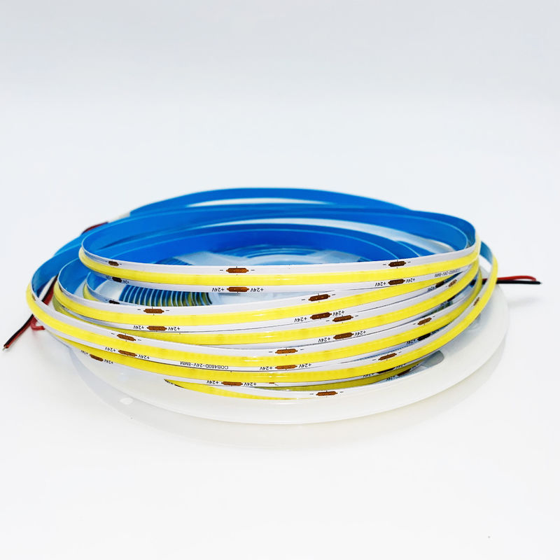 12V/24V コブ LED ストライプ 320leds / m リールからリール 5m/10m/20m/50m 3 LED ごとにカット可能