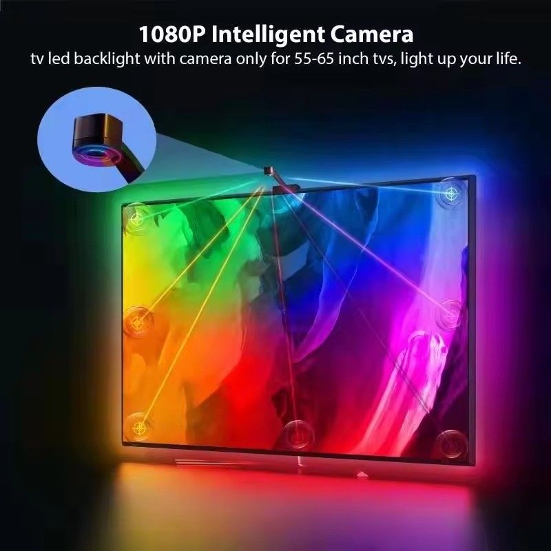 DCコネクティビティ技術 ワイファイ Immersion TV LED バックライト 65-75 インチ アシスタント