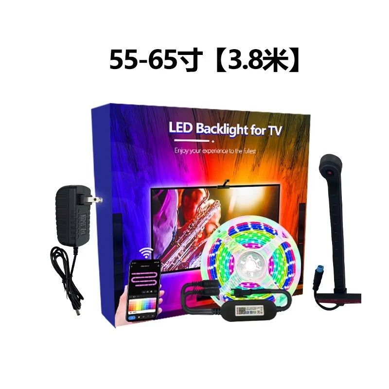 55-65インチ アレクサ グーグルホーム エムビエント スマートアプリ ワイファイ 浸水テレビ LEDバックライト 3.8m 12.5ft ROLL カメラ付き