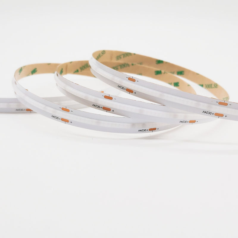 756LED RGB 10mm Wide COB LED Strip Light Direct Support ディマーと幅広い電圧範囲