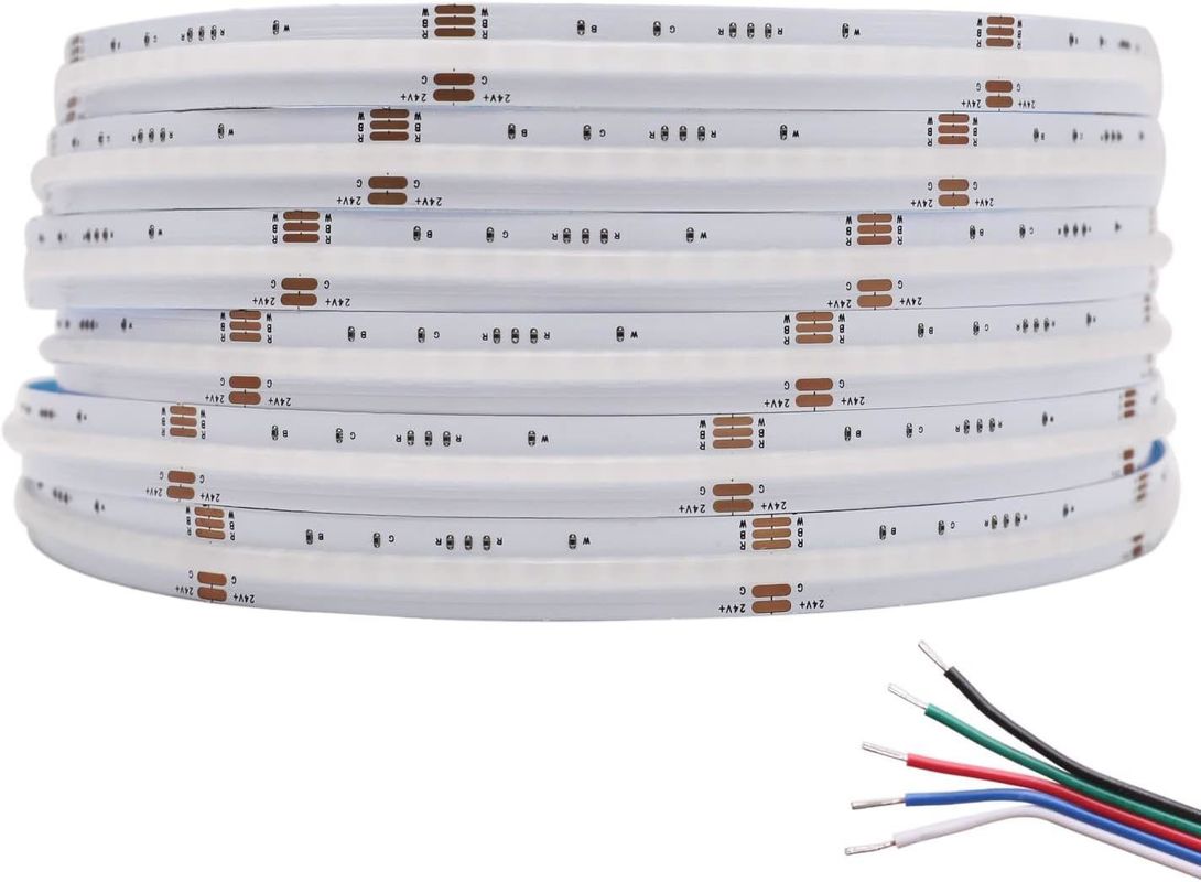 100lm/w ランプ 光効率 RGBW 784leds スマートCOB LEDストリップ