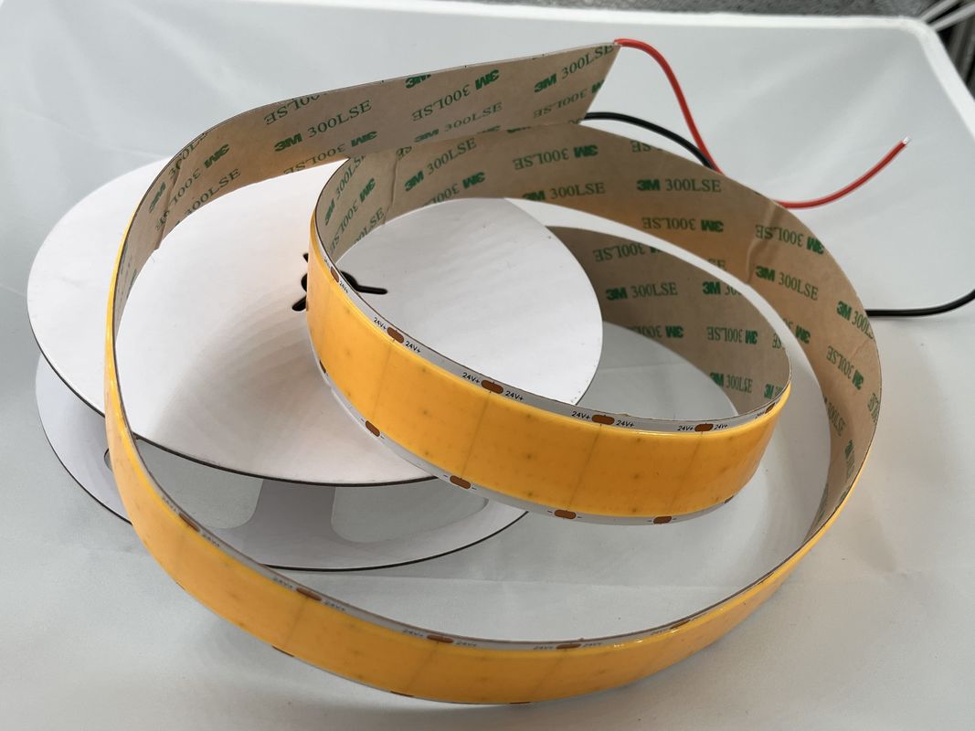 2700K/3000K/4000K/6000K ウルトラワイド COB LED ストライプ 24v 30mm 柔軟なストライプライト 3