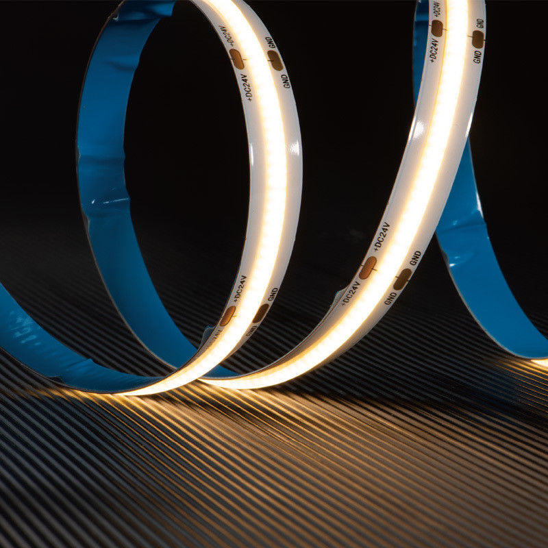50000時間 作業時間 設計 24V COB LED ストライプ 480 チップと電圧低下なし