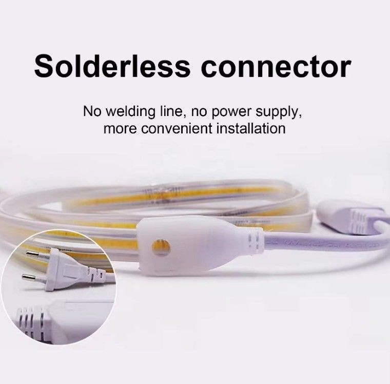 防水COB LEDストライプライト 3000K 4000K 6500K 220V 110V サポートディマー -45 50 作業温度