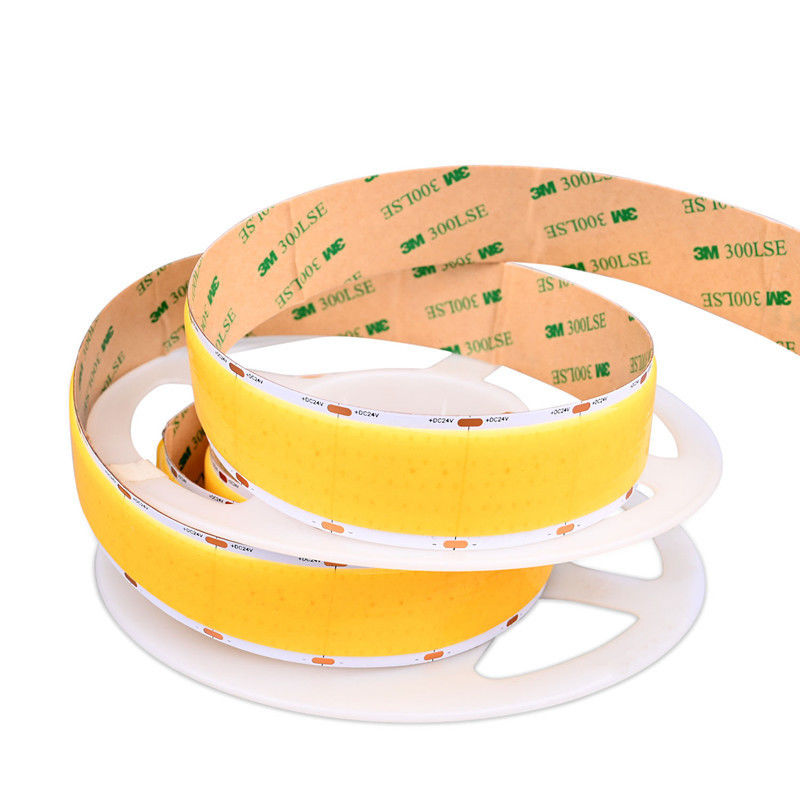 超明るいCOB LEDストライプ 30mm幅 1600Leds Per Meter CRI 90 カスタムライト