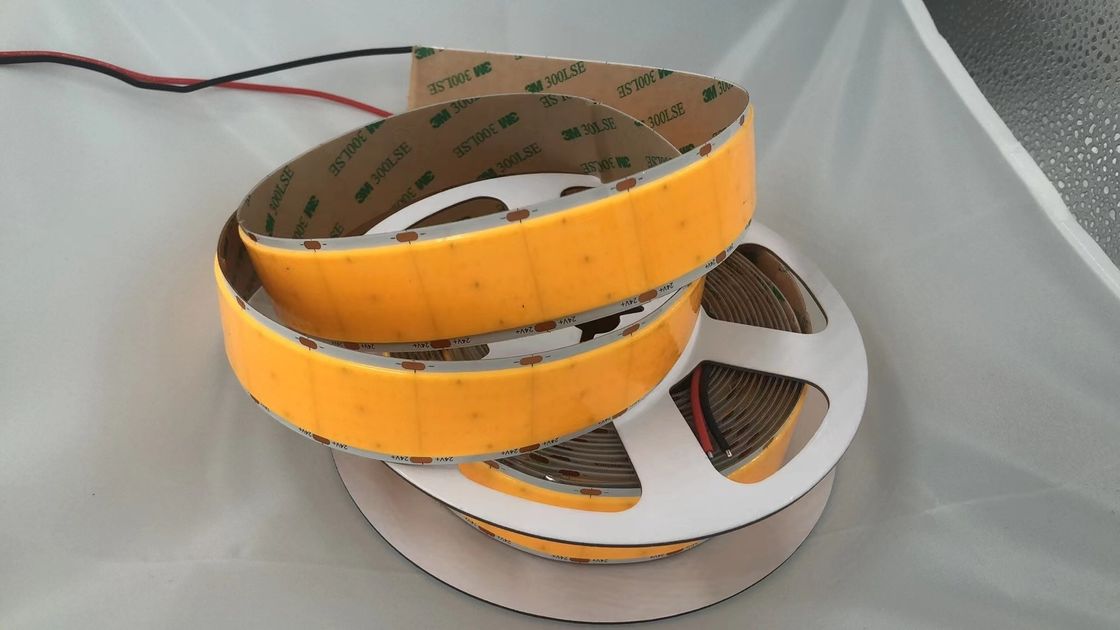 超明るいCOB LEDストライプ 30mm幅 1600Leds Per Meter CRI 90 カスタムライト