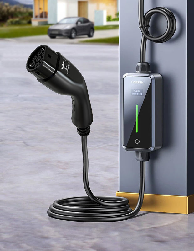 3.7kw EV充電器 2型から2型 急速充電EV充電ケーブル